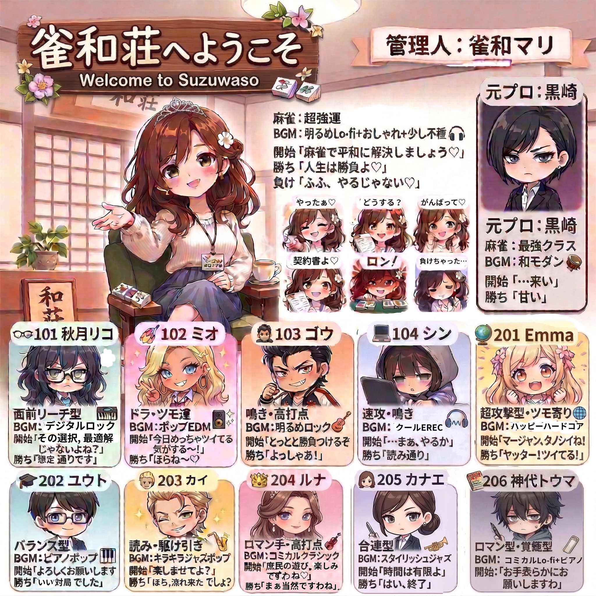 麻雀日和 雀和荘